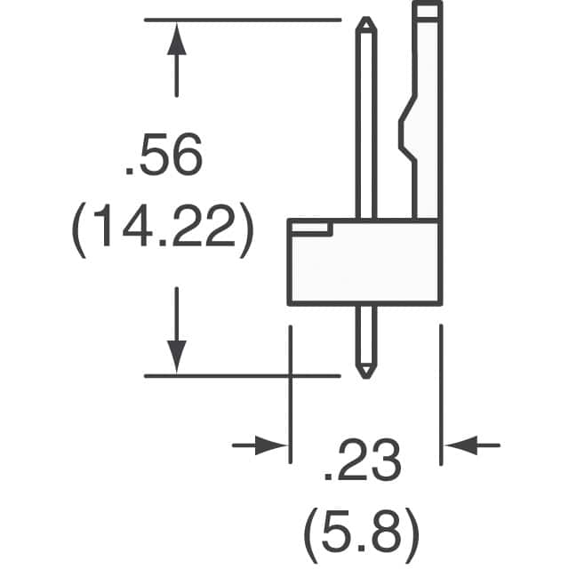 22272101 Molex  Embases à broches mâles